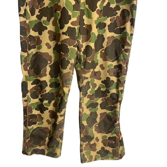 DUXBAK - Men's Vintage Duck Camo Gore-Tex Hunting Pants - Size LARGE - 40x30 - Picture 3 of 12